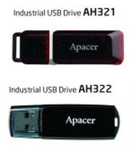 宇瞻科技专为工业等级所设计的USB Drive - AH321与AH322