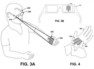 Google Glass申請新專利技術。 BigPic:500x370