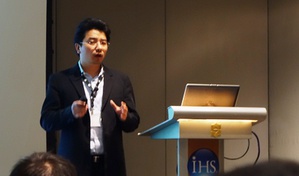数据分析公司IHS iSuppli研究总监(驻上海)王阳。(摄影/刘佳惠) BigPic:427x251