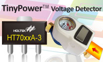 HT70xxA-3超低靜態電流檢測電壓IC