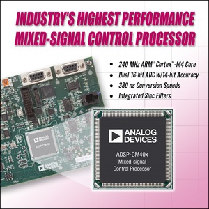 ADI推混合信号控制处理器ADSP-CM40x BigPic:600x600