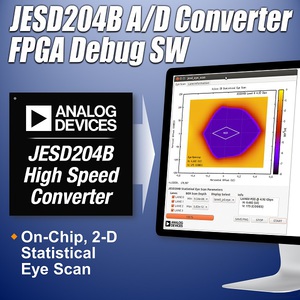 JESD204B FPGA侦错软件加快高速设计速度