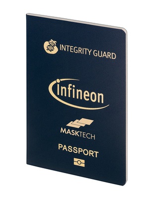 英飞凌以内建新一代电子护照必备的先进 SAC (辅助访问控制) 机制，全球最快速的电子护照，荣获 2013年Sesames 奖。