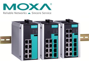 Moxa次世代EDS交换器，提供更强固的操作表现