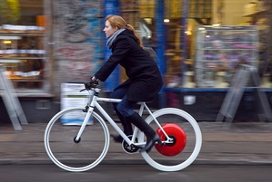 智慧單車的發展值得關注，圖為MIT的單車計畫（Source: senseable.mit.edu/copenhagenwheel/）