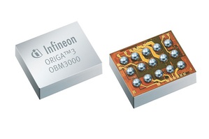 英飞凌ORIGA 3 是业界首款符合 MIPI BIF 通讯标准的电池管理 IC，其专属的 PrediGauge 技术提供高准确度的电量显示。