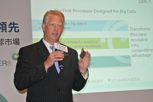 IBM全球系統暨科技事業部伺服器事業總裁Doug Balog（攝影：姚嘉洋）