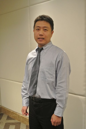 TI（德州仪器）电池管理解决方案中国业务经理Simon Wen（摄影：姚嘉洋）