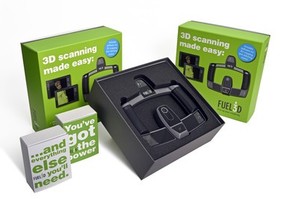 Fuel3D SCANIFY拥有高分辨率、3D扫瞄、3D彩色打印，适用教育及计算机爱好应用