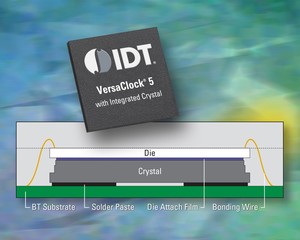 IDT推出新版VersaClock 5 可程式化時脈產生器，讓設計人員可減少電路板空間，物料清單及設計時間