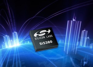 超低相位雜訊的Si5380時脈IC有效降低小型和大型基地台應用的BOM成本、電路板面積和功耗