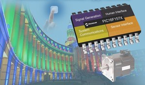 PIC16F18877為配備ADC計算的微處理控制器以及具備新型低功耗模式的PIC16系列產品；PIC16F1579為配備4個16位元 PWM具獨立時基的8位元PIC微處理控制器。