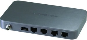 研扬科技BOXER-6403这款嵌入式Box PC拥有超薄外型，以整机铝制外壳全面散热。