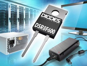 600V 8A超高速整流器DSR8F600可應用於具備功率因數校正和持續導通模式的升壓二極體。