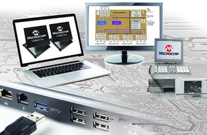 新型USB 3.0智慧型集线器可减少系统零件成本及降低设计复杂性，大幅扩展USB 3.0集线器应用空间。