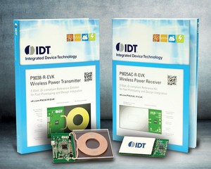 IDT的隨插即用開發套件協助工程師在數小時內將無線充電整合入產品設計。