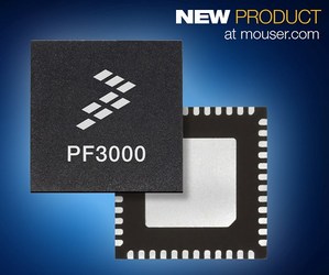 Mouser即日起供应Freescale的PF3000功率管理IC，此产品适用于开发消费性及工业用物联网应用。