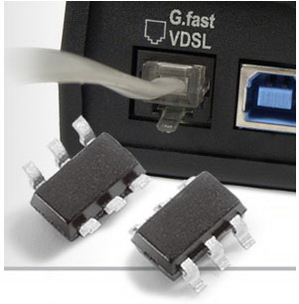 DSLR偏压系列SIDACtor晶闸管可用于为DSL硬体提供Broadband Optimized保护。