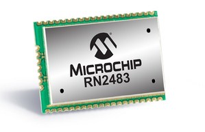 內建軟體堆疊的RN2483被譽為適用未來一切認證的黃金參考模組，可輕鬆支援長距離、低功耗的LoRa無線網路