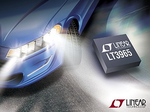 凌力爾特發表 LED旁路開關元件LT3965，能獨立調光及診斷八組分開的LED或LED段..