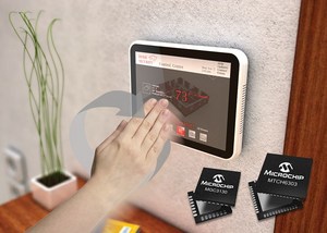 矽統科技新產品整合了投射電容式觸摸感測器及Microchip的GestIC 3D手勢技術