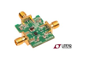 凌力尔特发表双平衡混频器LTC5548，元件可操作于上或下变频，具备2GHz至14GHz的宽广频率范围。