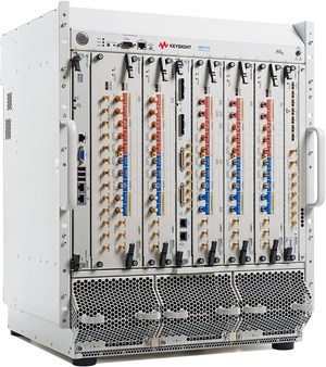 基于14插槽AXIe主机的多通道误码率测试仪解决方案，新的多通道BERT可加速进行高速数位装置发展和设计验证。