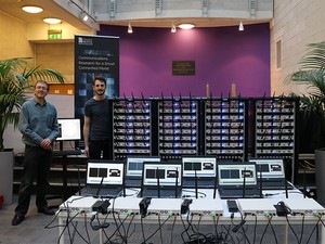Bristol大學以NI的PXI平台，打造出Massive MIMO系統。