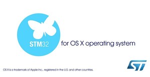 意法半导体为Mac电脑用户推出了STM32微控制器免费开发工具...
