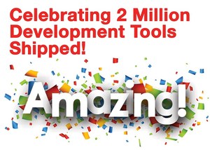 Microchip公司宣布日前已交付第二百万个开发工具。