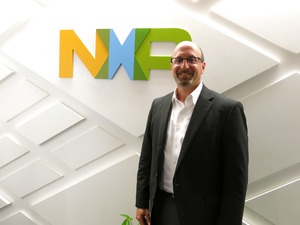 NXP安全连结事业单位i.MX应用处理器产品系列副总裁Ronald M. Martino（摄影：姚嘉洋）