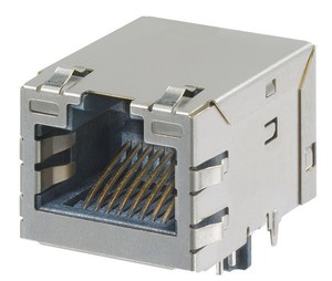 Molex推出MXMag十亿位元(Gigabit)级單埠 RJ45 连接器，针对自动化回流焊装配而设计的整合式磁性插座。