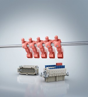 HARTING的新型Han ES Press系列連接器為廣泛的工業應用提供了快速端接解決方案。