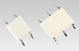 大电流控制光继电器1.7A至4A产品系列采用2.54SOP4和2.54SOP6封装。 (source: Toshiba)