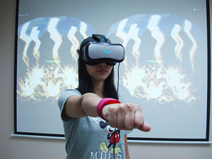資策會智通所研發的VR 4D體感互動技術，不只可應用在PC版遊戲中，還能應用於Android手機版行動遊戲，走到哪、玩到哪！