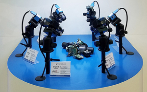 兆鎂新於自動化工業展中展示33系列搭載高靈敏度Sony Pregius CMOS感光元件的高動態相機。