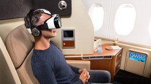 澳洲航空推出全新虛擬實境應用程式「Qantas VR」，讓旅客在出發前，以嶄新互動形式發掘及探索一系列旅遊勝地。(source:Gizmodo Australia)