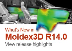Moldex3D R14.0針對模擬分析效率和準確度有突破性的新發展