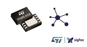 全新优化的STSAFE-A1SX（CC EAL5+）认证安全元件为Sigfox LPWAN物联网硬体提供网路启动和安全连接功能..