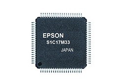 Epson整合快闪记忆体的16位元S1C17M33微控制器