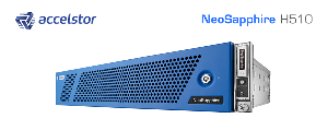 最新 NeoSapphire H510 全快闪记忆体储存阵列提供卓越性能与 99.9999% 可靠性，为更快、更轻松的 IT 部署设定全新高标