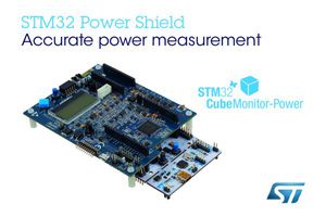 意法半導體 STM32 Power Shield：EEMBC認證功耗檢測技術，耗能關鍵的嵌入式系統實用開發工具。