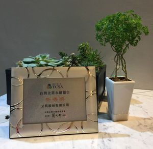艾訊獲頒2017第十屆台灣企業永續獎「新秀獎」