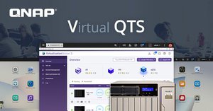 威联通推出全新「vQTS」虚拟化技术：高效能 TS-x77 Ryzen NAS 率先支援，单台 NAS 运行多个虚拟 QTS 系统。