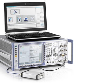 R&S CMW500寬頻無線通訊測試儀，可支援端對端C-V2X安全相關方案，提供實驗室 C-V2X (cellular vehicle-to-everything) 設備驗證。