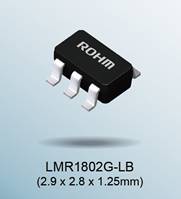 ROHM开发最低杂讯CMOS运算放大器「LMR1802G-LB」，促进光感测器和声纳等高精度感测工业装置的进化。