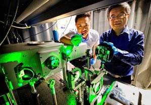 南洋理工大学电子与电机工程(NTU EEE)团队发现如何透过矽相容材质，稳定发出雷射光，有助降低光达系统价格与体积。(Source: 南洋理工大学)