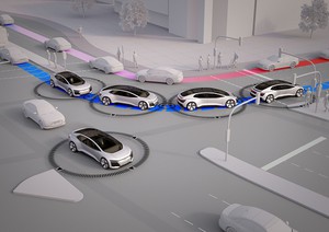「第25小时-交通流量」专案，模拟Ingolstdt车流量探讨未来交通模式
