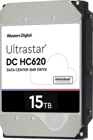 Western Digital推出業界最高容量的15TB Ultrastar DC HC620 Host-Managed SMR 硬碟