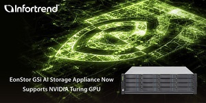 Infortrend EonStor GSi AI 儲存設備支援 NVIDIA Turing GPU 晶片